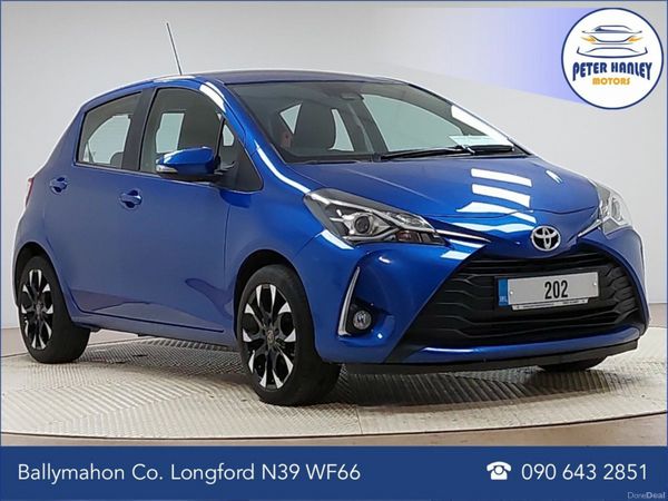 Toyota Yaris Hatchback, Petrol, 2020, Blue