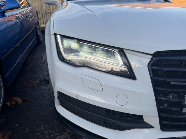 Audi A7 Saloon, Diesel, 2014, White