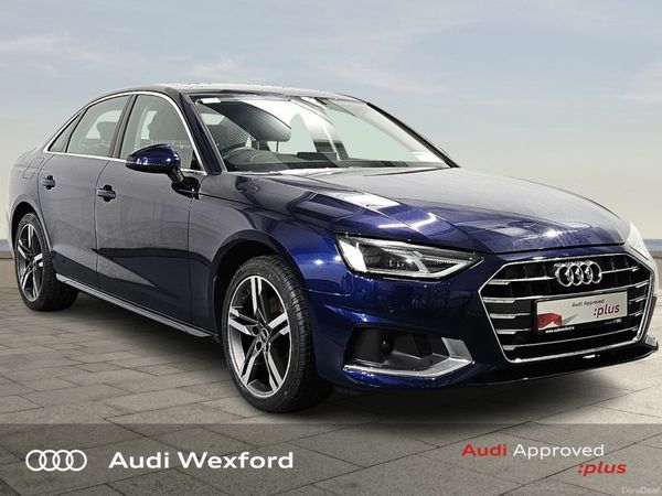 Audi A4 Saloon, Diesel, 2024, Blue