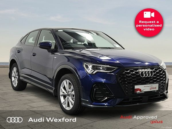 Audi Q3 SUV, Petrol Plug-in Hybrid, 2024, Blue