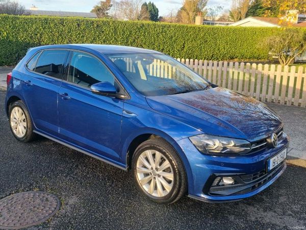 Volkswagen Polo Hatchback, Petrol, 2019, Blue