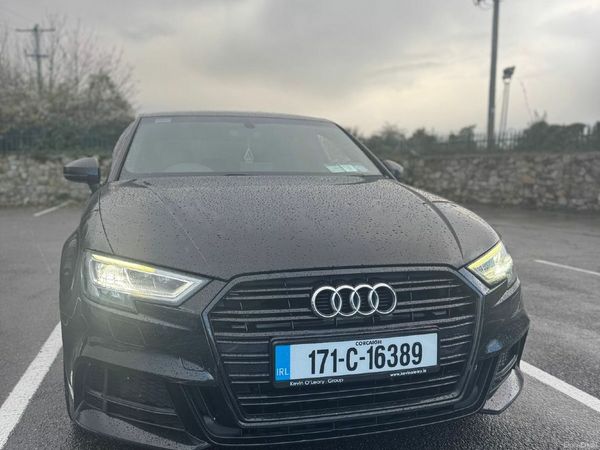 Audi A3 Saloon, Diesel, 2017, Black