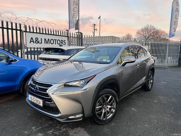 Lexus NX SUV, Petrol Hybrid, 2015, Silver