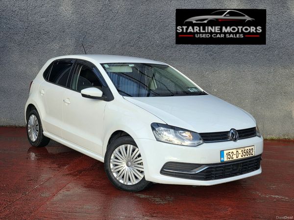 Volkswagen Polo Hatchback, Petrol, 2015, White