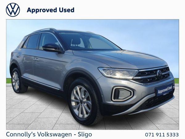 Volkswagen T-Roc SUV, Petrol, 2022, Silver
