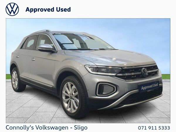 Volkswagen T-Roc SUV, Petrol, 2023, Silver