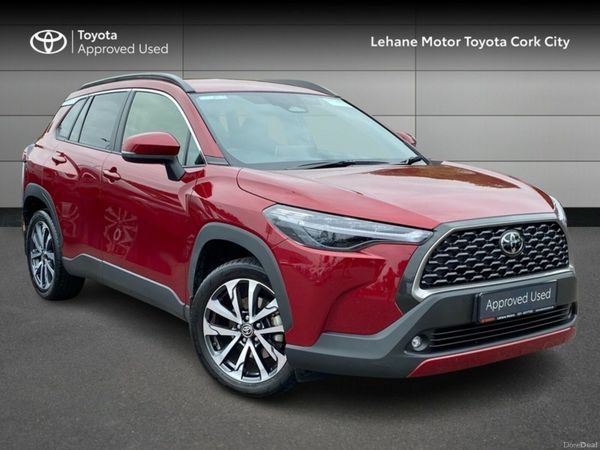 Toyota Corolla Cross SUV, Petrol Hybrid, 2025, Red
