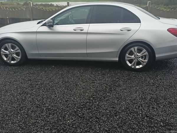 Mercedes-Benz C-Class Saloon, Diesel, 2017, Silver