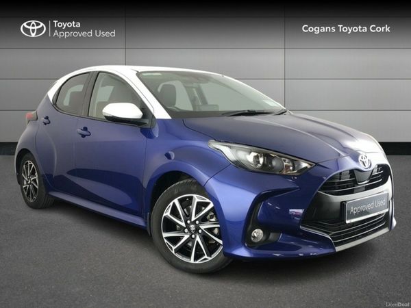 Toyota Yaris Hatchback, Petrol Hybrid, 2022, Blue