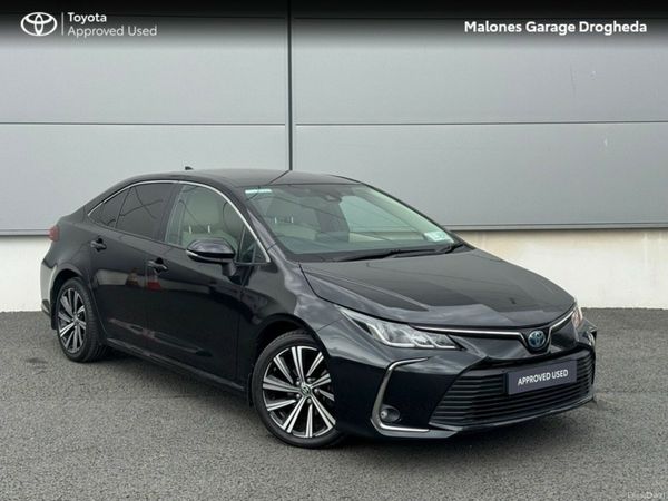 Toyota Corolla Saloon, Petrol Hybrid, 2022, Black