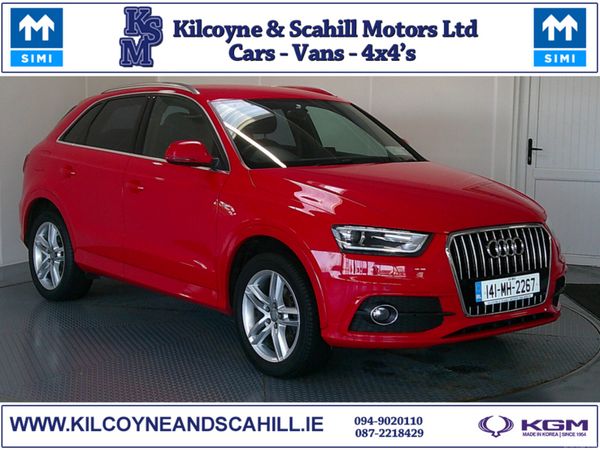 Audi Q3 SUV, Diesel, 2014, Red