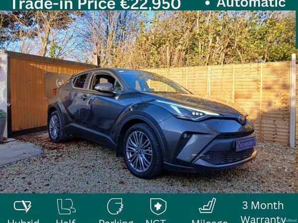 Toyota C-HR Hatchback, Petrol Hybrid, 2022, Grey