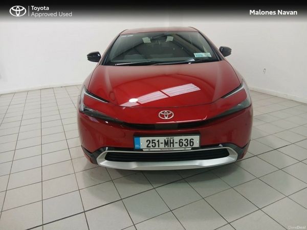 Toyota Prius Hatchback, Petrol Plug-in Hybrid, 2025, Red