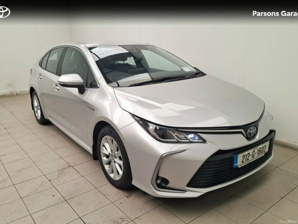 Toyota Corolla Saloon, Petrol Hybrid, 2021, Silver