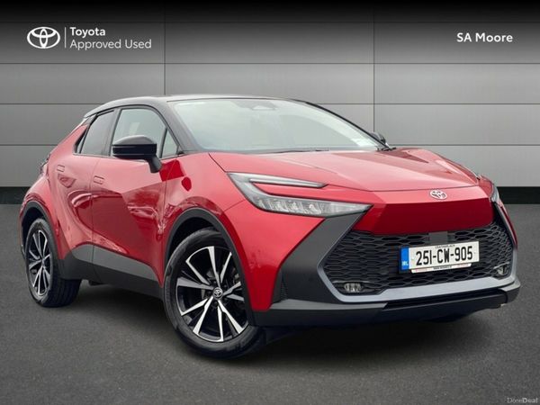 Toyota C-HR SUV, Petrol Hybrid, 2025, Red