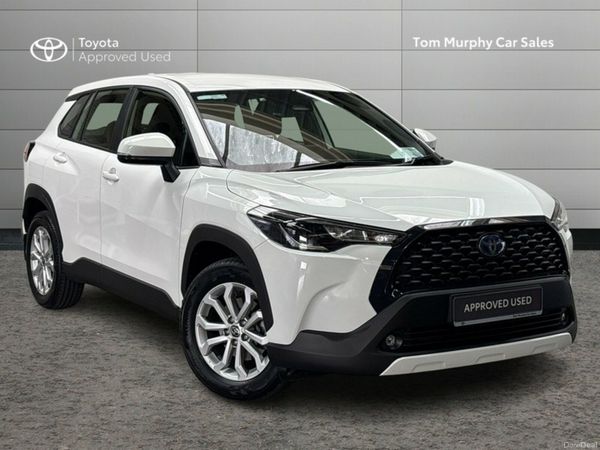 Toyota Corolla Cross Hatchback, Petrol Hybrid, 2023, White