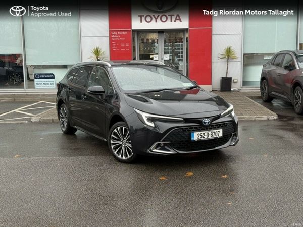 Toyota Corolla Estate, Petrol Hybrid, 2025, Black