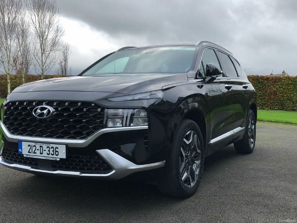 Hyundai Santa Fe SUV, Petrol Plug-in Hybrid, 2021, Black