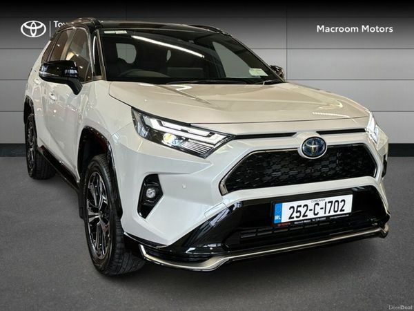 Toyota RAV4 Estate, Petrol Plug-in Hybrid, 2025, White