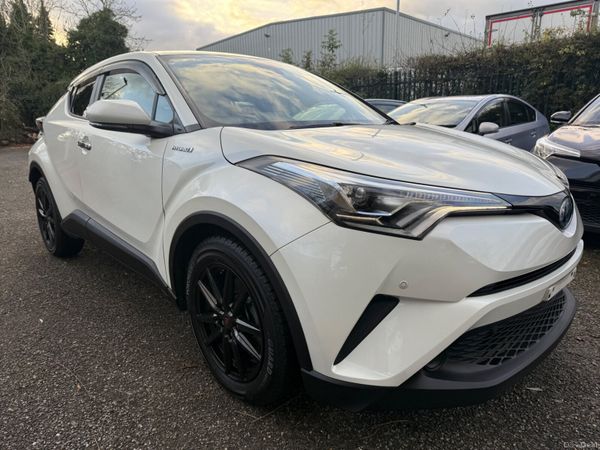 Toyota C-HR SUV, Petrol Hybrid, 2018, White
