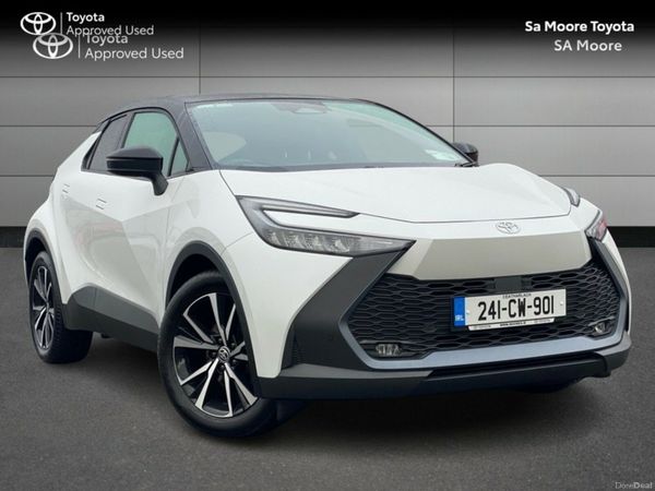 Toyota C-HR SUV, Petrol Hybrid, 2024, White