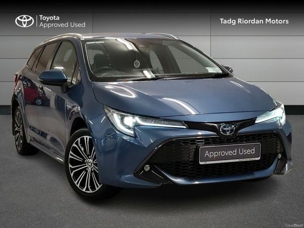 Toyota Corolla Estate, Petrol Hybrid, 2021, Blue