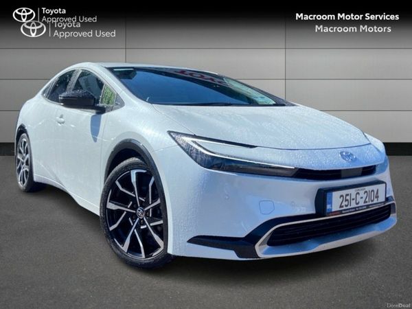 Toyota Prius Hatchback, Petrol Plug-in Hybrid, 2025, White