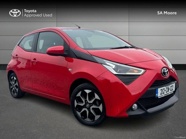 Toyota Aygo Hatchback, Petrol, 2021, Red