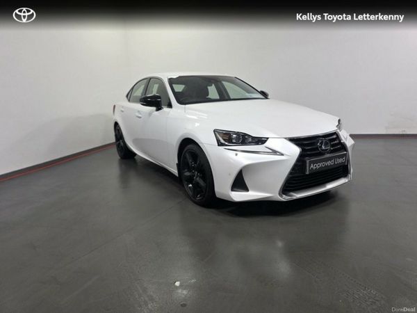 Lexus IS Saloon, Petrol Hybrid, 2018, White