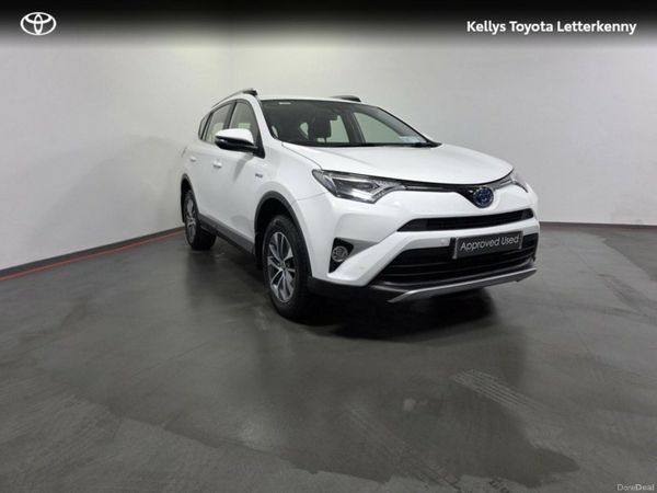 Toyota RAV4 SUV, Petrol Hybrid, 2017, White
