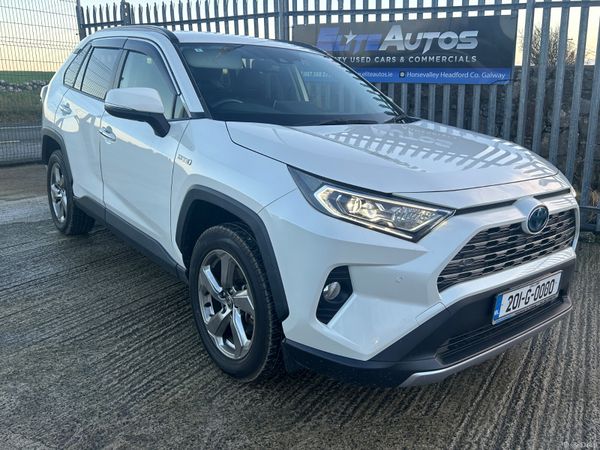 Toyota RAV4 SUV, Petrol Hybrid, 2020, White