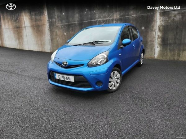 Toyota Aygo Hatchback, Petrol, 2012, Blue