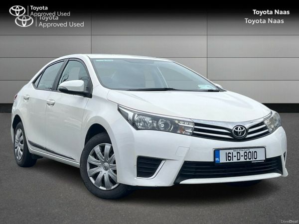 Toyota Corolla Saloon, Petrol, 2016, White