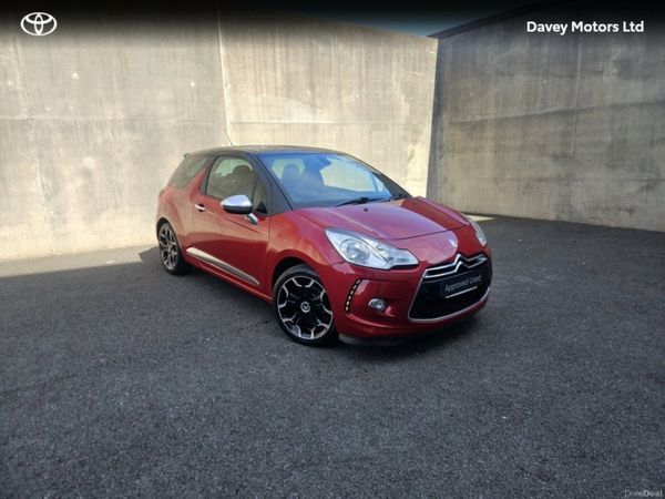 Citroen DS 3 Hatchback, Diesel, 2014, Red