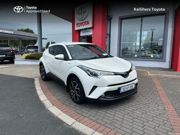 Toyota C-HR SUV, Petrol Hybrid, 2019, White