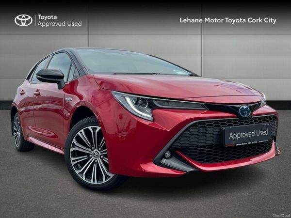 Toyota Corolla Hatchback, Petrol Hybrid, 2021, Red