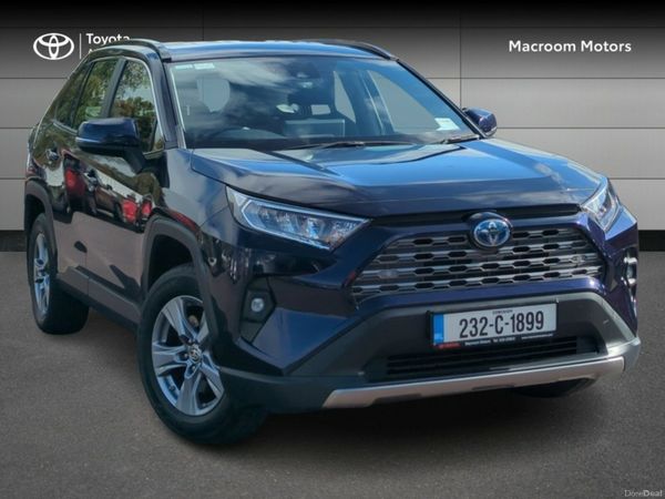 Toyota RAV4 SUV, Petrol Hybrid, 2023, Blue