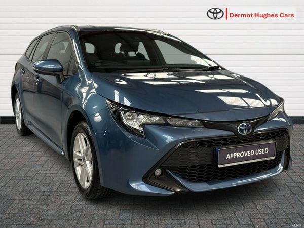 Toyota Corolla Estate, Petrol Hybrid, 2022, Blue