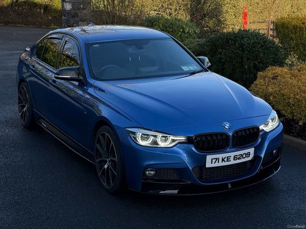 BMW 3-Series Saloon, Diesel, 2017, Blue