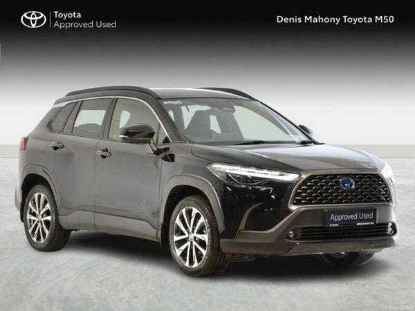 Toyota Corolla Cross SUV, Petrol Hybrid, 2023, Black