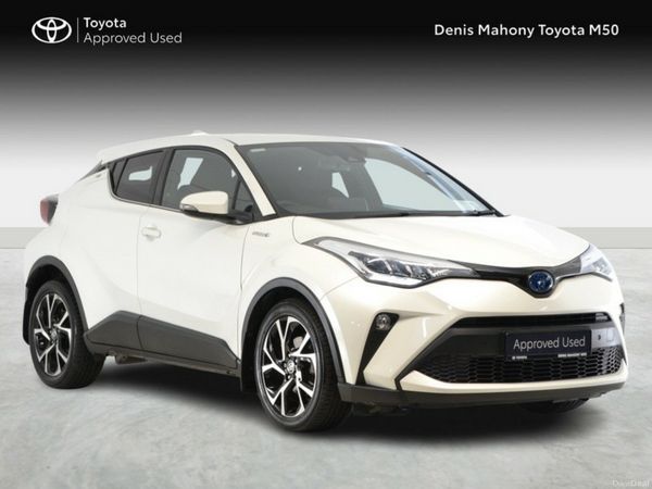 Toyota C-HR SUV, Petrol Hybrid, 2021, White