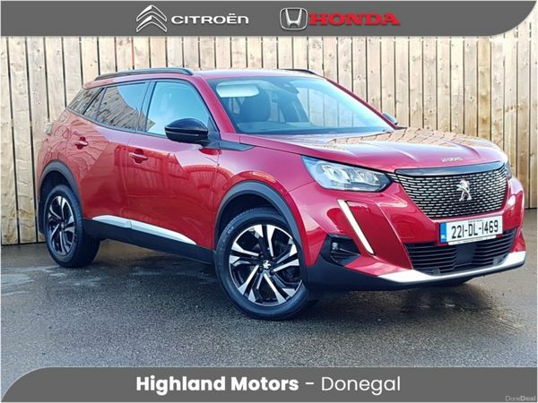 Peugeot 2008 MPV, Petrol, 2022, Red