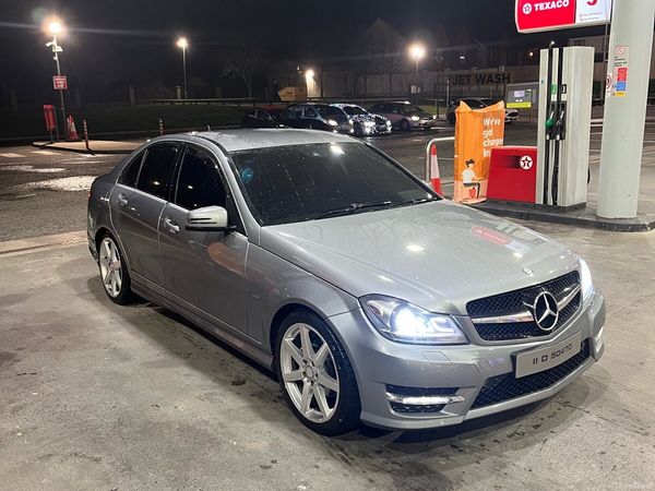 Mercedes-Benz C-Class Saloon, Diesel, 2011, Silver
