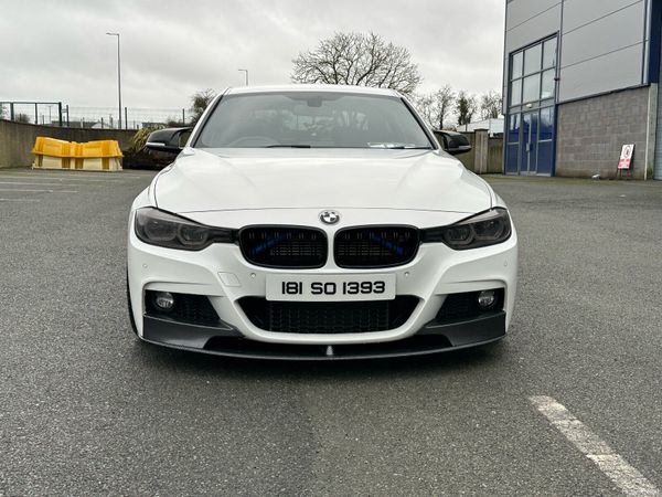 BMW 3-Series Saloon, Petrol Plug-in Hybrid, 2018, White