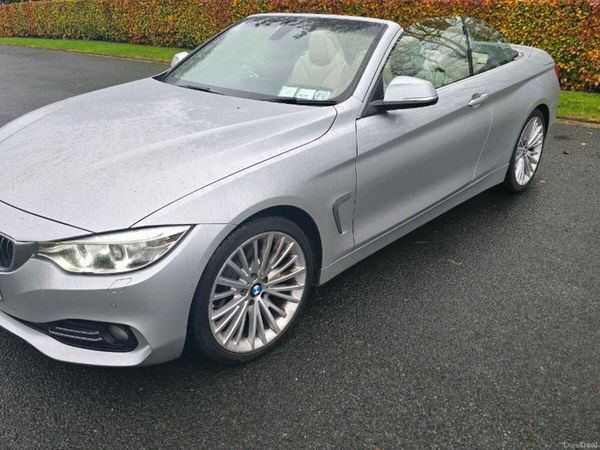 BMW 4-Series Convertible, Diesel, 2016, Silver