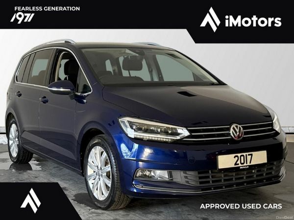Volkswagen Touran MPV, Petrol, 2017, Blue
