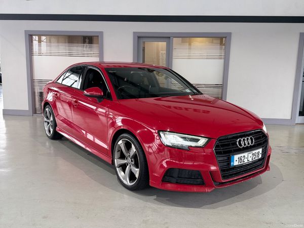 Audi A3 Saloon, Diesel, 2016, Red