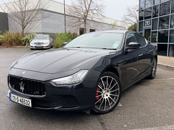 Maserati Ghibli Saloon, Petrol, 2017, Black