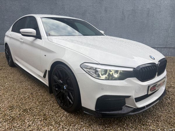 BMW 5-Series Saloon, Diesel, 2019, White
