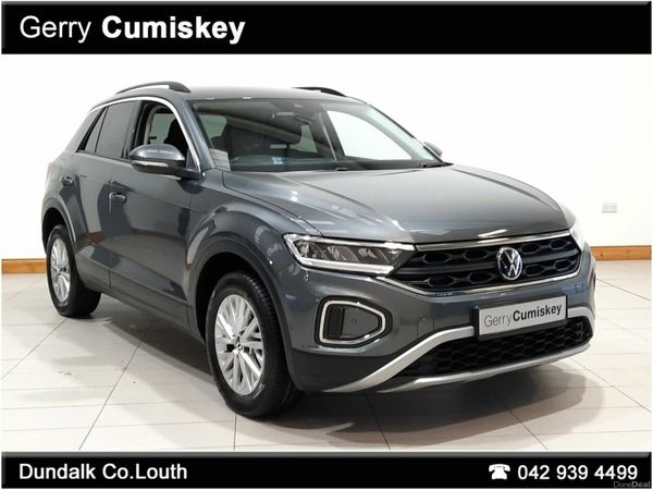 Volkswagen T-Roc SUV, Petrol, 2023, Grey